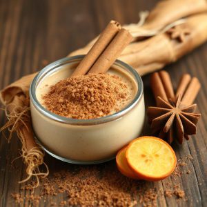 ترکیب جینسینگ و دارچین